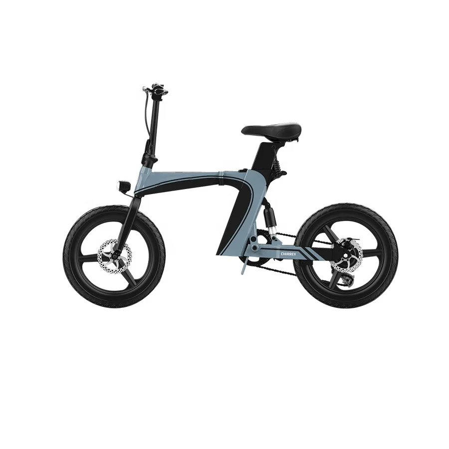 

Mini And Easy To Carry Exclusive Electric Bicycle For Car Trunk Two-wheel Foldable Adult Electric Bicycle From China Factory, Orange/blue