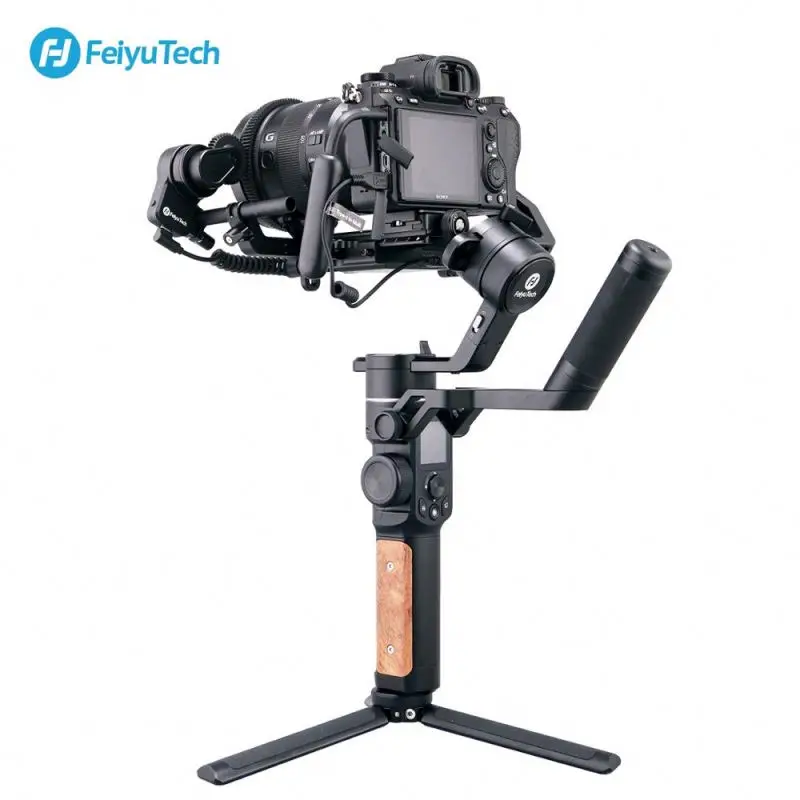 

Magic Vision Video Accessories FeiyuTech Feiyu AK2000S 3 Axis Gimbal Stabilizer Handheld for NIKON SONY CANON DSLR Camera