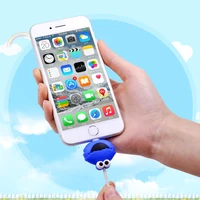 

Cute animal bite earphone cord charging usb data cartoon cable protector for iphone