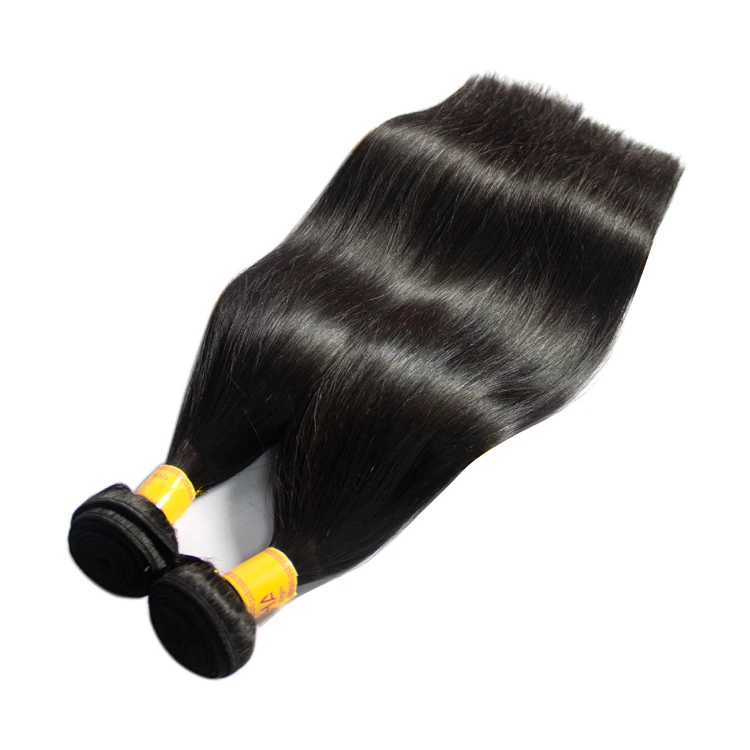 

100% Dropshipping Unprocessed hiar,Cuticle Aligned Hair Human Natural Black virgin hair lace cheap bundle deals with closure