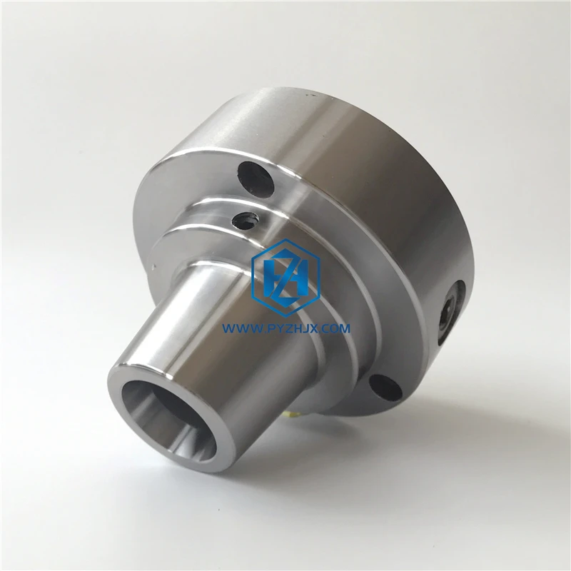 thumbnail interactive-video image 1 of Precision 5C Collet Fixture Mount Face Plate For Lathe - 2" X 1" Steel 1 of 2