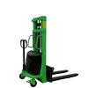 Convenient 1T 1.5T self loading electric pallet stacker price