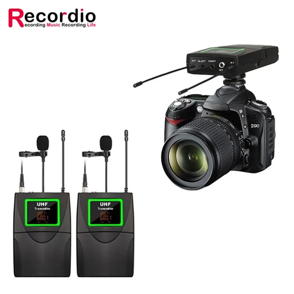 

GAW-808 Hot Selling Cordless Microphone With Low Price