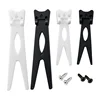 2size plastic swallow tail design picture framing shelf supporter for photo frame