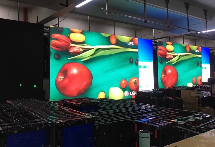 Good price outdoor P3.91 rental led screen 500x500mm cabinet led video wall