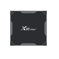 

Updated X96 MAX+ Amlogic S905X3 Chipset Android 9.0 smart tv box Dual Band Wifi LAN 1000M DDR4 4gb 32gb with BT tv box