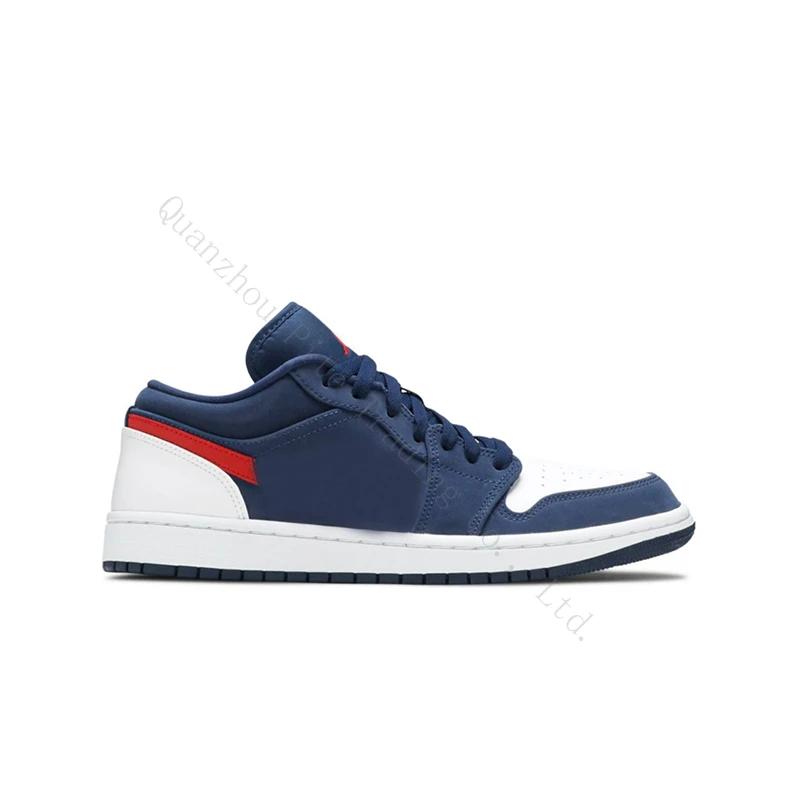 

Jardon 1 blue and green hook low men's women's fashion casual sports basketball running zapatillas shoes sneaker