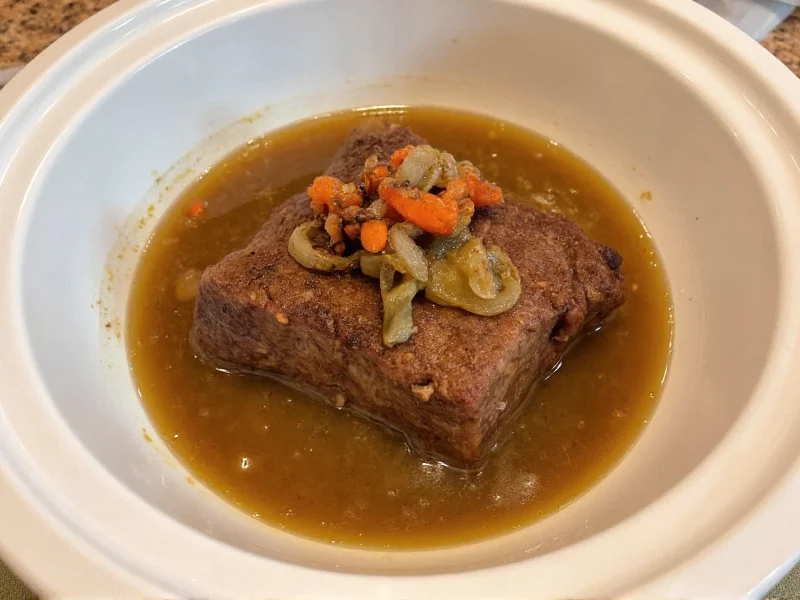 Slow Cooker Roast with Onion Soup Mix Recipe