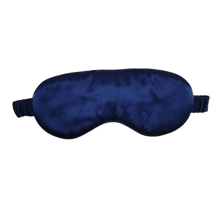 

2021 New Hot Comfortable Soft Ice Silk Sleepmask 100% Mulberry Silk Eyemask For Best Gift, Blue/pink/custom