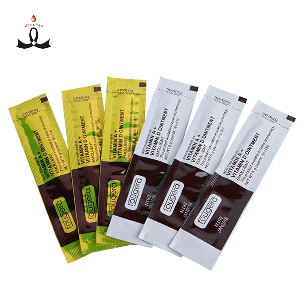 

tattoo eyebrow tattoo repair gel vitamin A+D eye and lip repair cream to repair scars, White/yellow