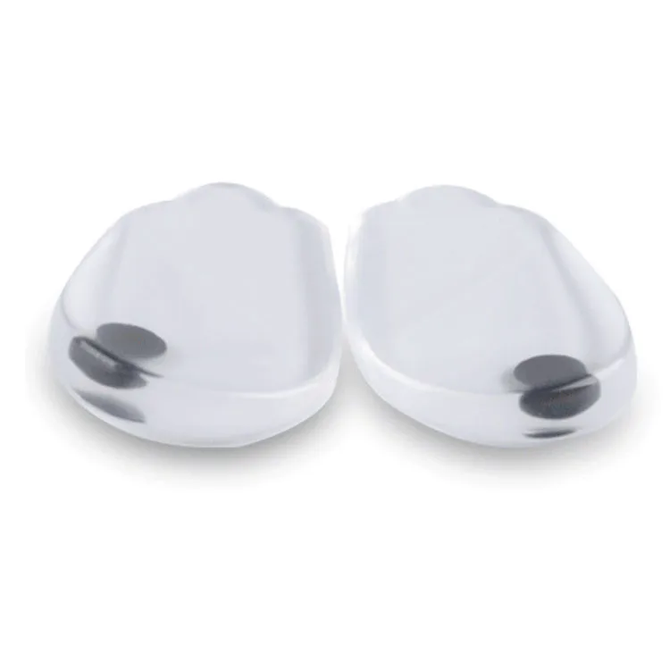 

Dongguan sole company magnetic inner sole orthopedic wedge heels inserts, Transparent/customized