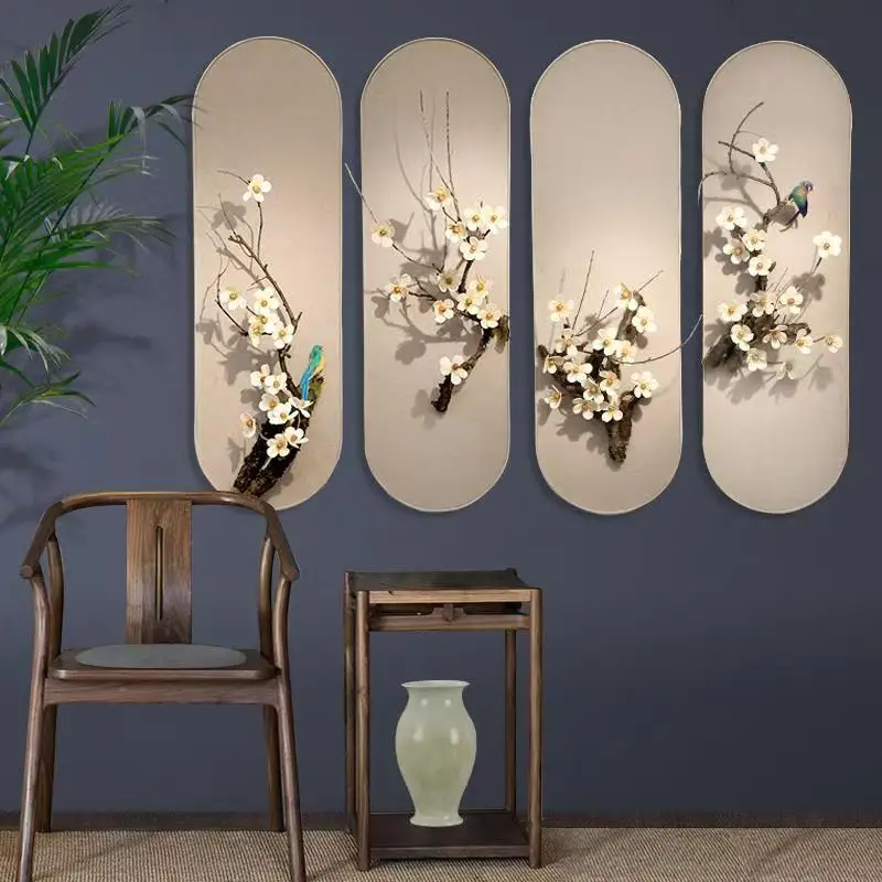 120X40CM S4 Creative Wall House Decoration Living Room Background Home Pendant Flower Arts Hanging Items Fast Dropshipping DDP