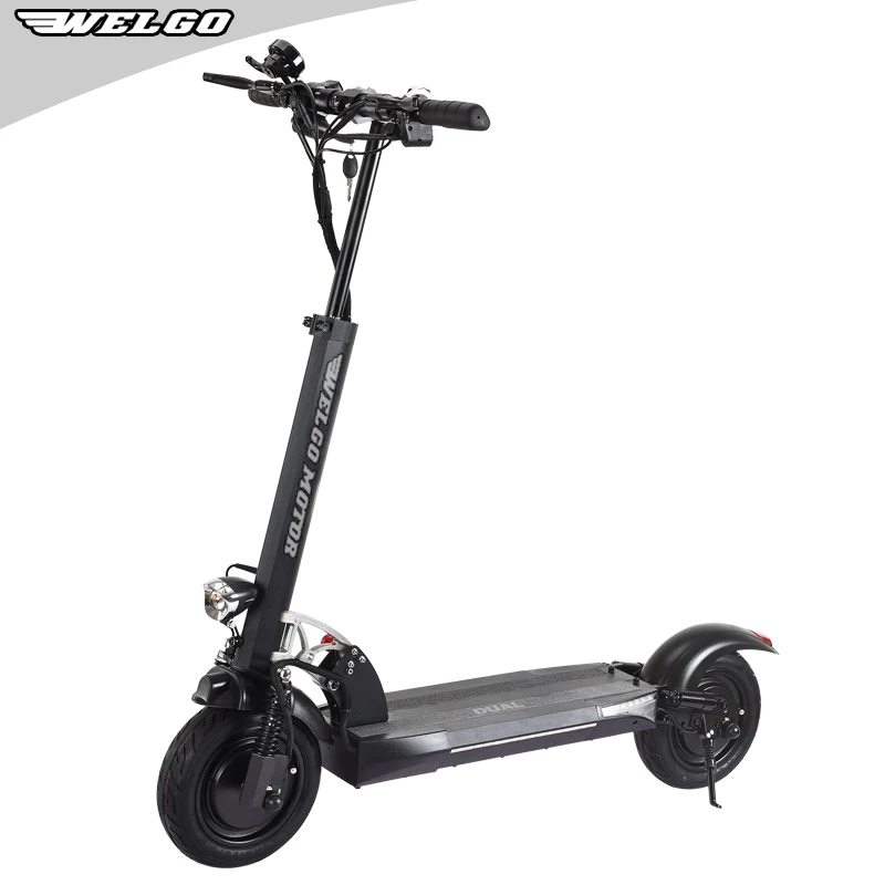 

Foldable Two Wheels Dual Motor 1600W Off Road Electric Scooter For Adults, Black,white