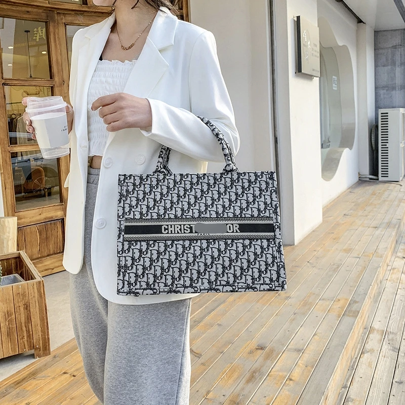 

Large Compartment Shoulder Bag Handbags for Women Tote Shoulder Bag Shoulder Tote HandBag Fashion Ladies Tote Bag, As pic show