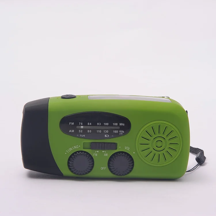 

Custom hot sell fm 105 livstar Hand Crank powered hand crank cb radio