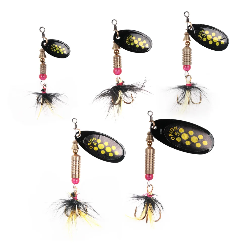 

Fishing lure 3.5g 4.5g 7g 9g 12g Rotating sequins fishing Lures Spoon Spinner lure Metal Hard baits