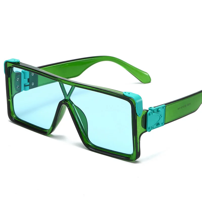 

Keloyi Sun Glasses Women Plastic UV 400 Custom Logo 2020 New Arrivals Sunglass Shades Mirror Flat Top Square Sunglasses, 9 colors for choose