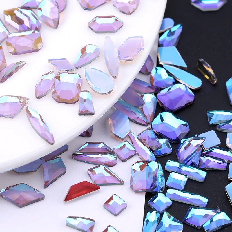 

100 pcs Nail Diamond Rhinestones manicure jewelry drill for nail art Decoration Rhinestones, Colors