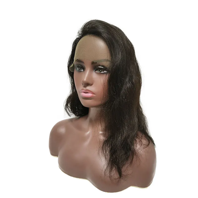 Dark Skin Brown Mannequin Head For Wig Display Training Mannequin Head