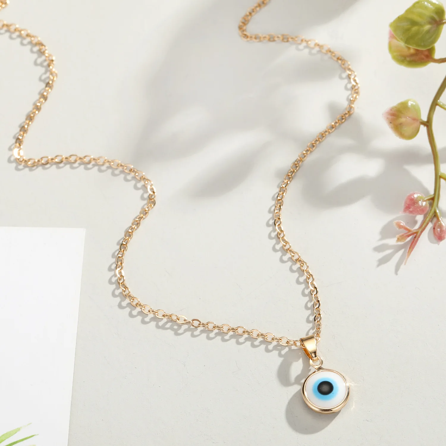 

Jewelry Necklace Eye Pendant Necklace, As pic