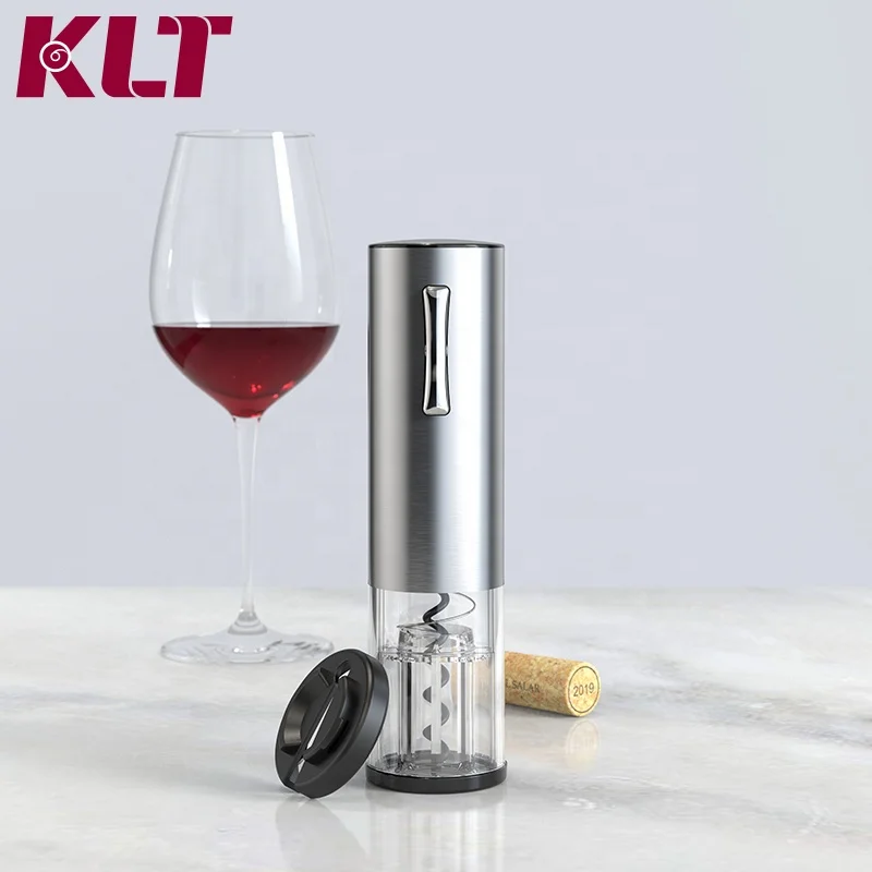 

New product mini automatic wine bottle opener business gift set luxury custom logo, Sliver,red,black or custom