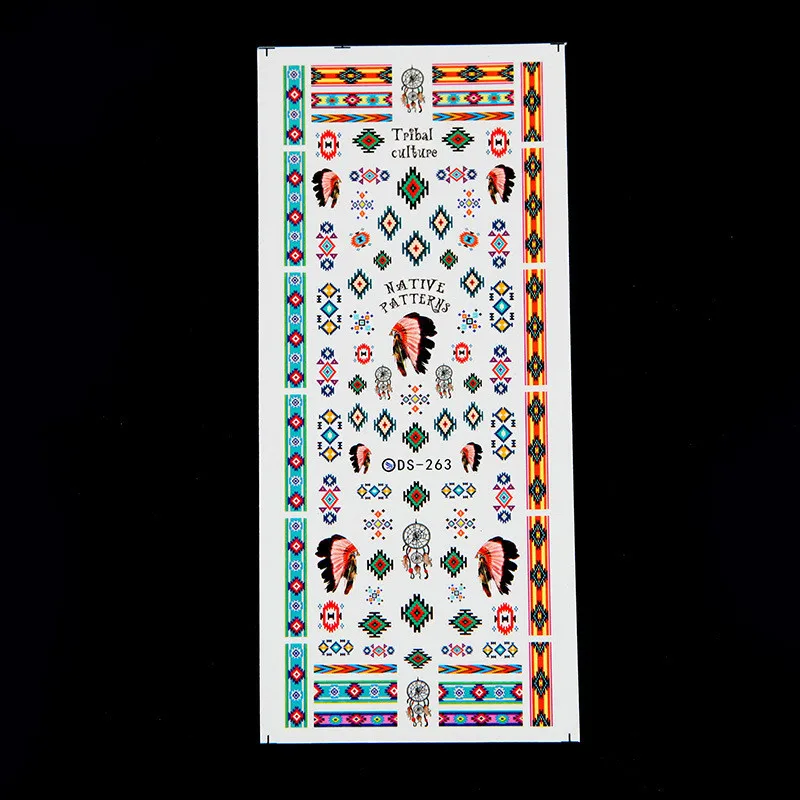 

New Nail Art Stickers Flowers Nail Decals Designs Nail Accessories