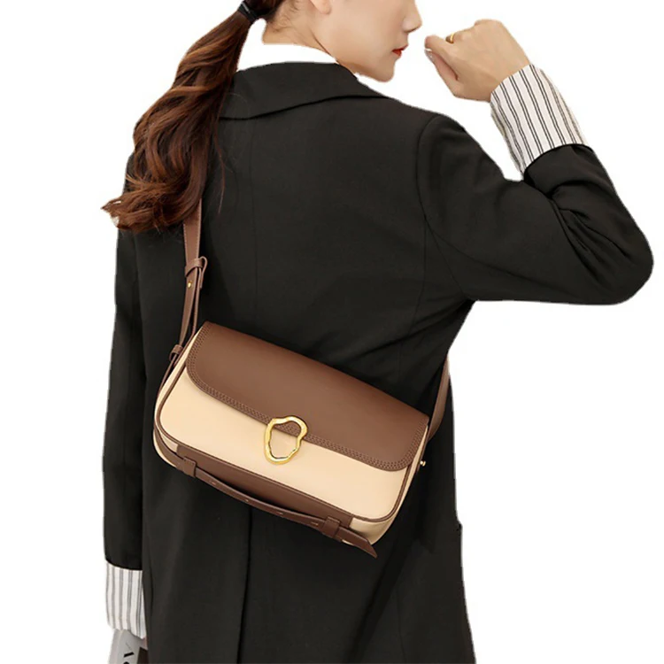 

EMGL076 Retro genuine leather female fashion shoulder messenger underarm bags custom luxury designer 2022 handbags for women