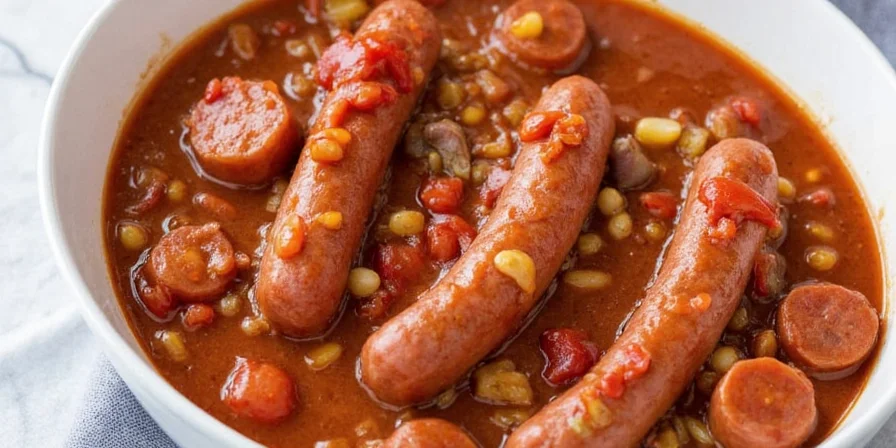 Polish Sausage Crockpot Platter