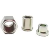 Customized Precision Processing Parts aluminium alloy CNC turning hardware screw nuts