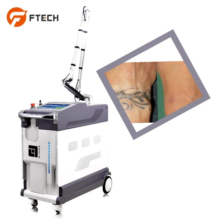 

Permanent tattoo removal laser machine picosecond and nanosecond q switched lasers