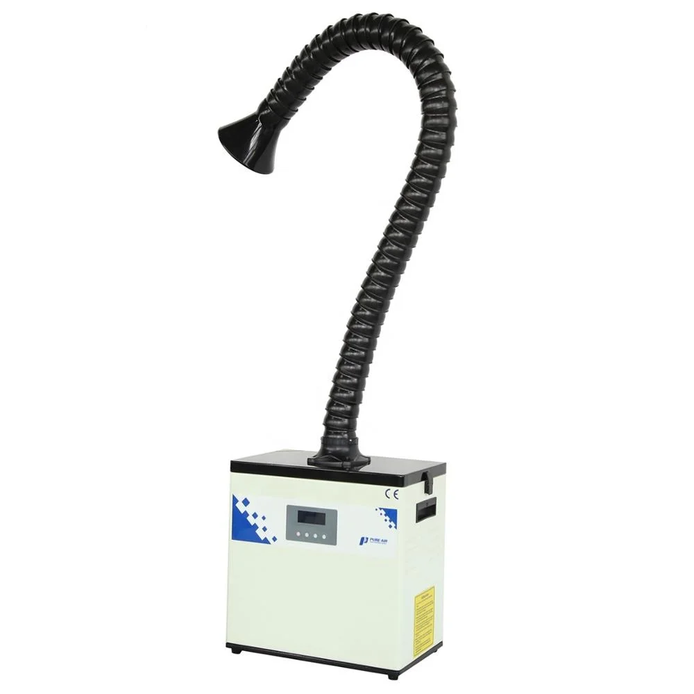 
PA-300TS-IQ fume extractor for 10cm*10cm working area laser marking metal 