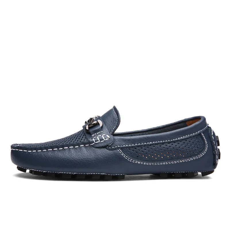

Classic Winter Genuine Leather Loafer Cow Suede Leather Moccasins Flat Driving Shoes for Men