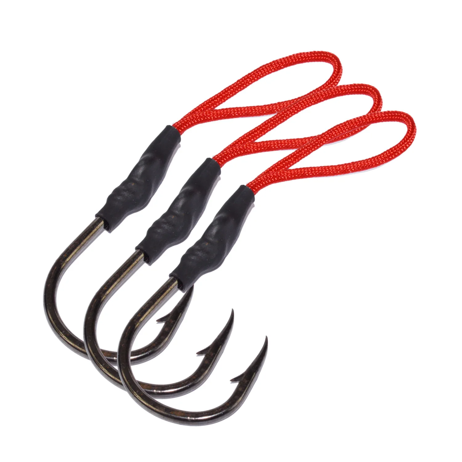 

Fishing Cast Jigs Assist Hook Barbed Single Jig Hooks Thread Pesca High Carbon Steel fishing lure slow jigging, 1 color