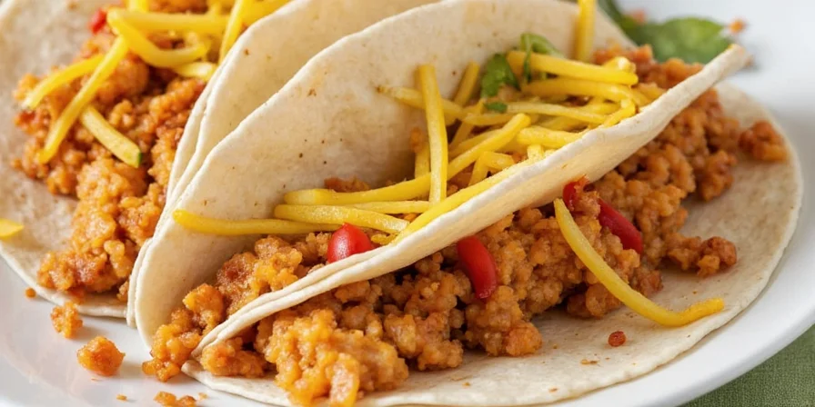 Homemade vs street vendor taco comparison