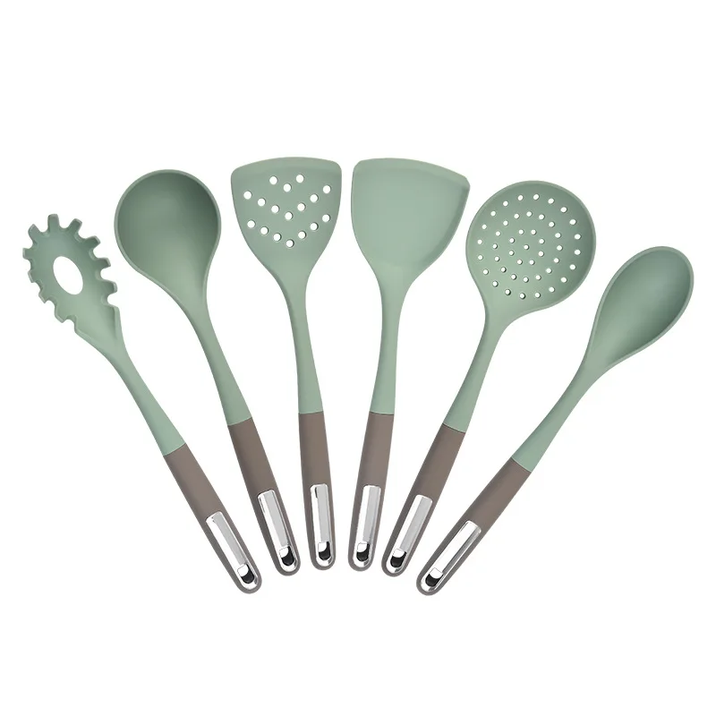 

Silicone Non-stick Pan Special Spatula Kitchen Cooking Shovel Hot Pot Spoon Set