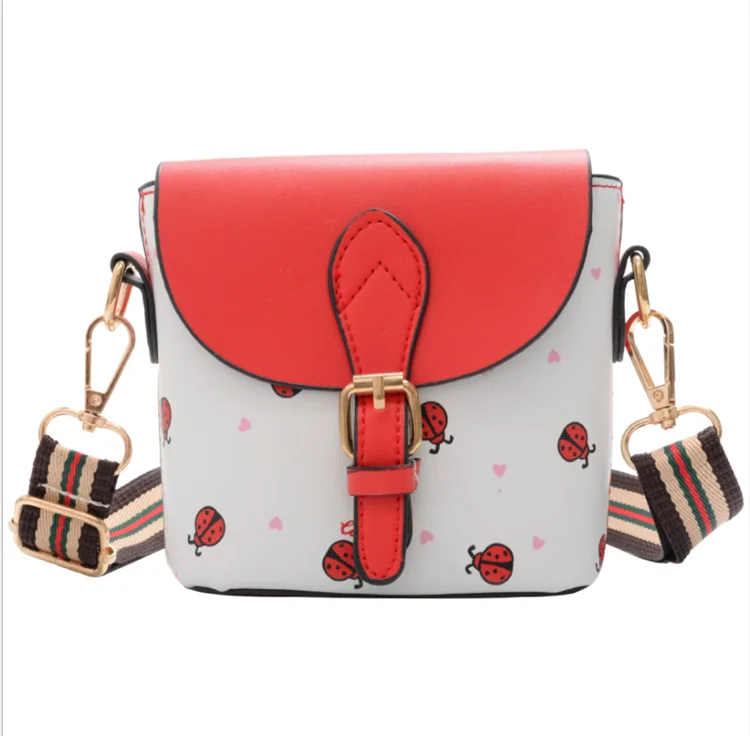 

Girls Messenger Bag Fashion Princess Cute Strawberry Baby Bucket Bag