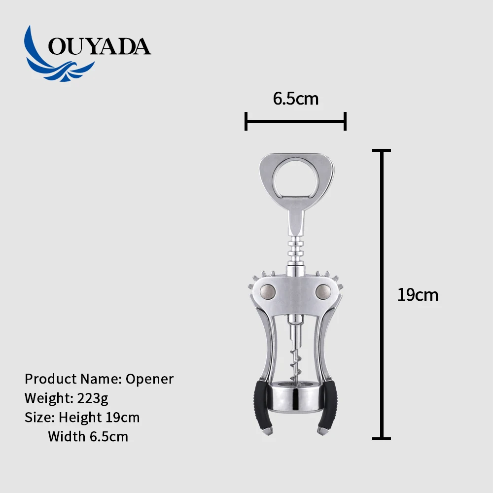 
Factory Direct customised personalised souvenir stainless steel ring round cap bottle opener kit 