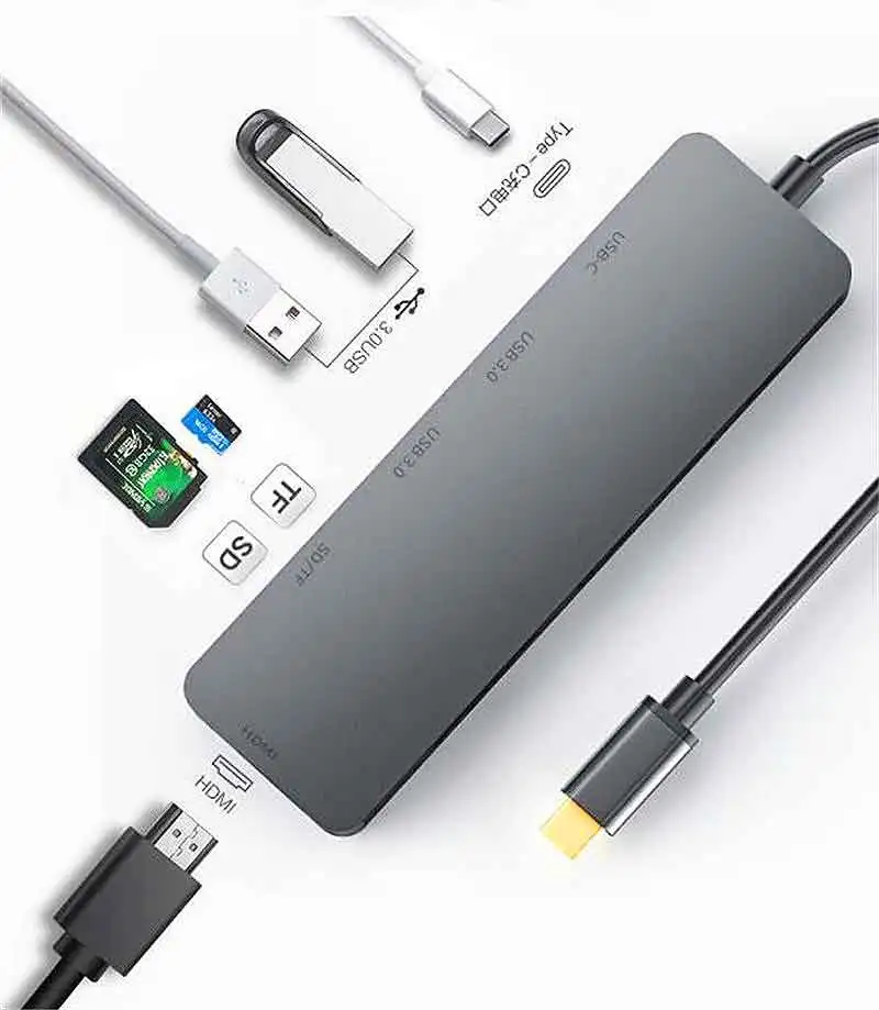 

4K Hub Adapter PD Charging Laptop USB HUB
