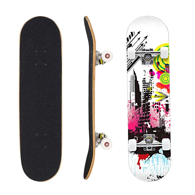 

Chinese hot selling Street social Factory direct Chinese made high quality professional skateboard