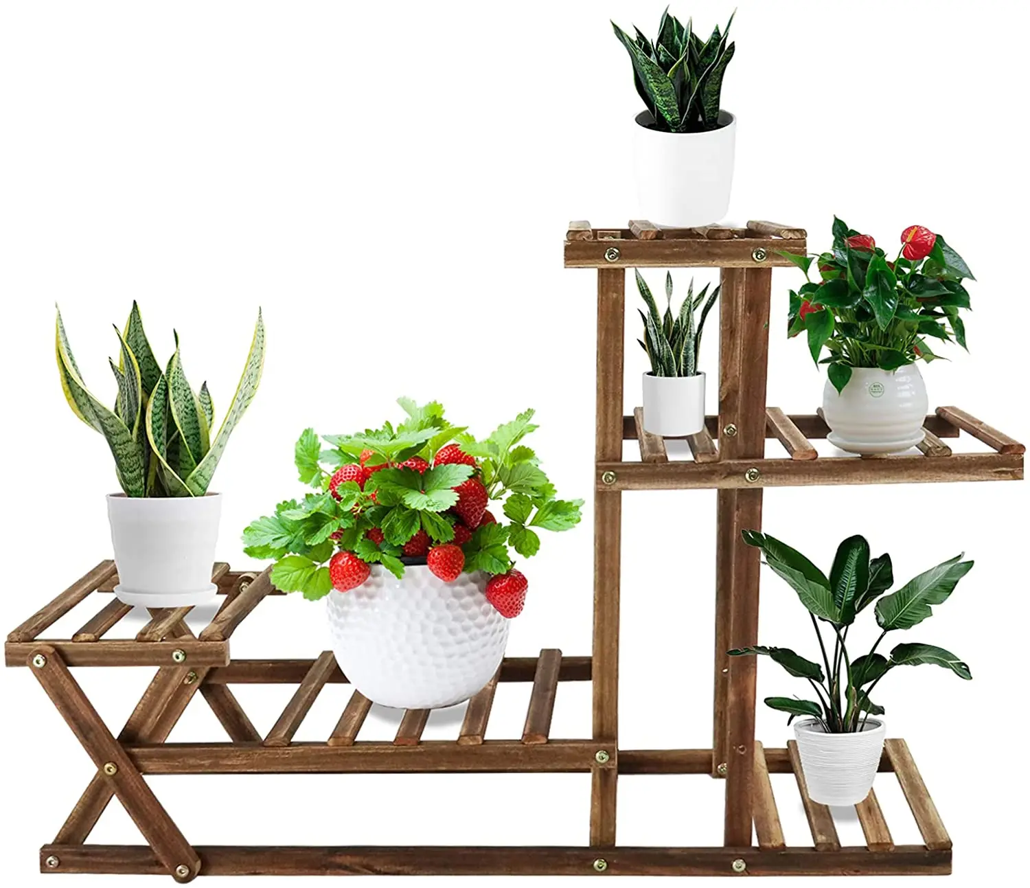 

Factory direct sales flower stand indoor and outdoor display stand flower plant stand