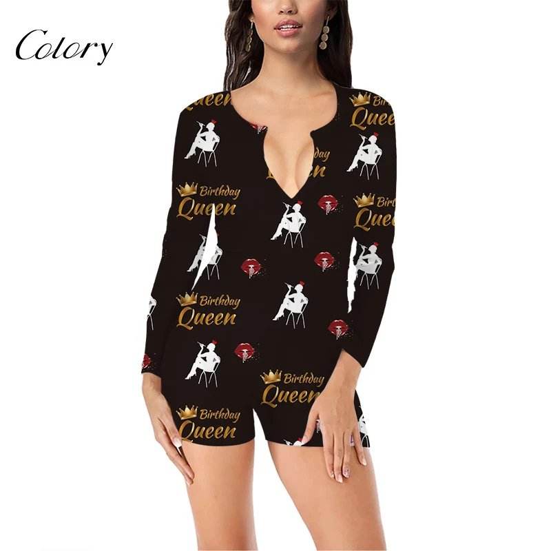

Colory Unisex Women Casual Polyester Romper, Picture shows