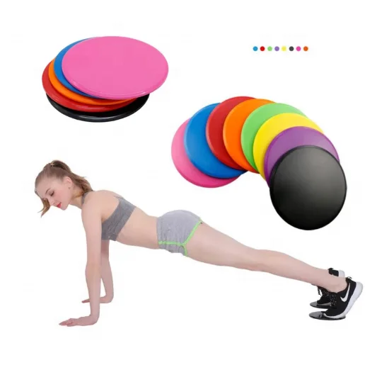 

Gliding Discs Slider Fitness Disc Exercise Sliding Plate Yoga Gym Abdominal Core Training Exercise Equipment fitness accessories, Customized color