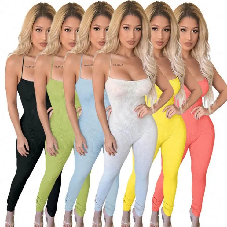 

Hot Selling Ladies Backless Bodysuit Casual Sexy Fashion Jumpsuits High Quality Rompers Women Regular