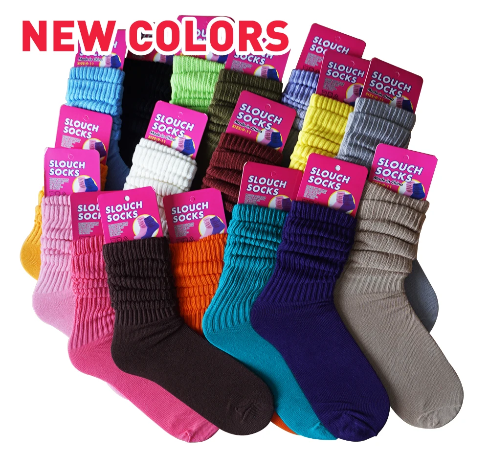 

Uron cotton women slouch socks for women socks, 22 colors