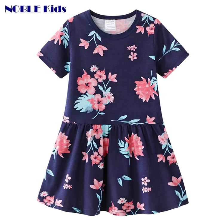 

factory direct latest design summer cotton girls' dresses
