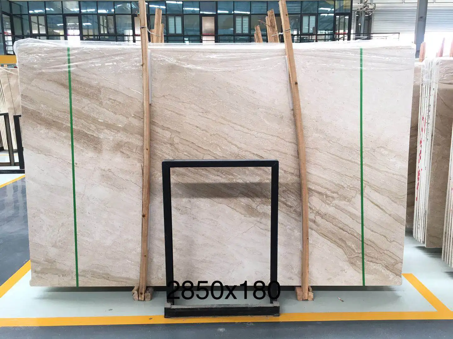 Custom Cut Italian Natural Stone Slabs Polished Diano Reale Luxurious Interior Decoration Beige