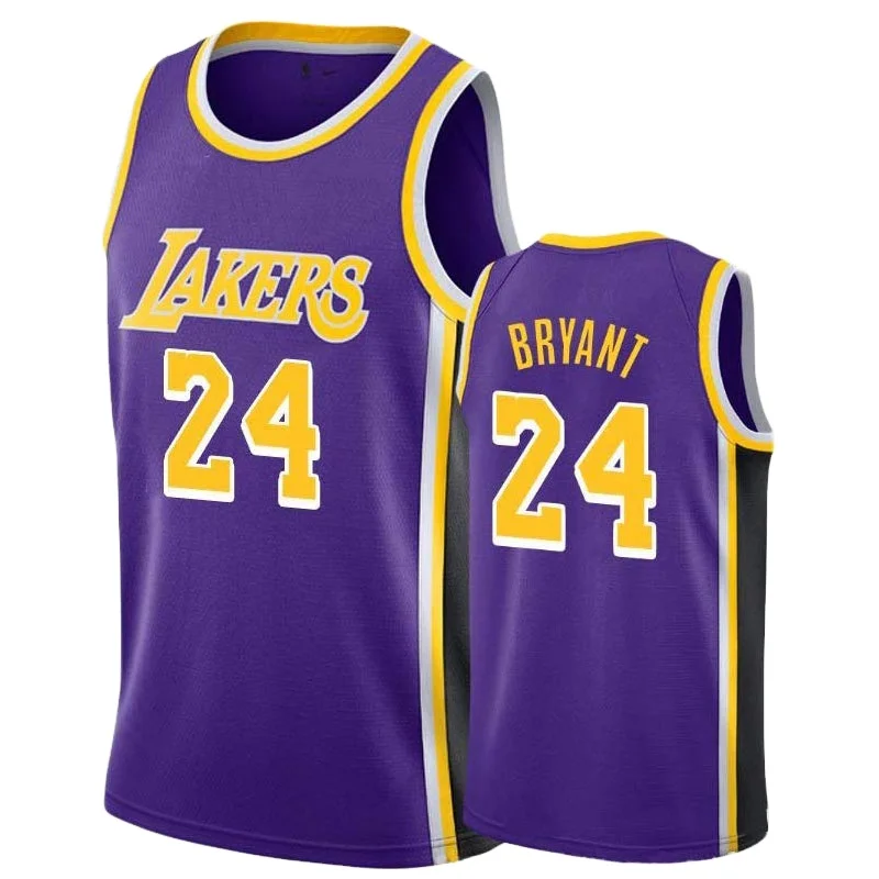 

2022 custom Laker s 24# Kobe Bryant yellow hot pressured comfortable polyester breathable mens basketball jerseys, Custom color