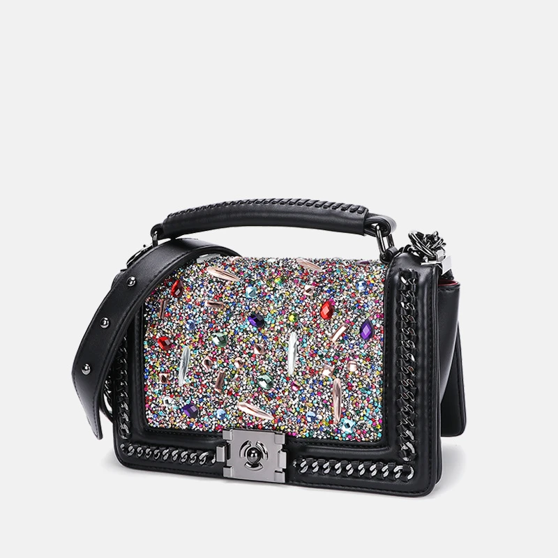 

diamond purse bags 2020 handbag luxury fashion bling purses, Customizable