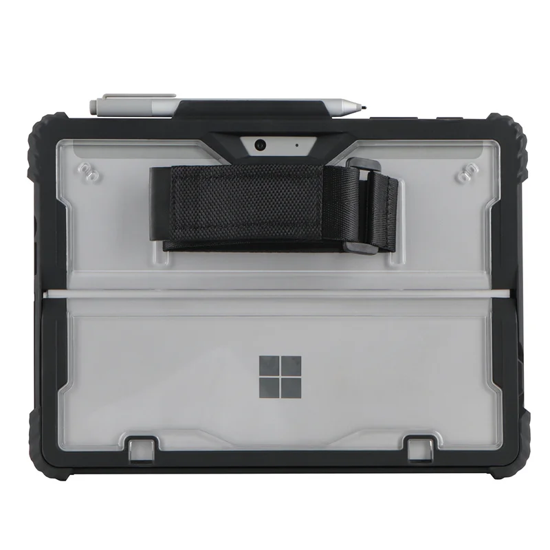 

Laudtec Back Auto Sleep Wake Shockproof Protective Clear Transparent Cover For Surface Pro 8, Case for Surface Pro 8 With Pencil