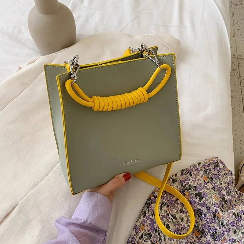 

Ins Trendy Brand Original Design Fashion Bag Women's 2021 New Style Wild Simple Shoulder Messenger Bag Lady Fashion Square Bag